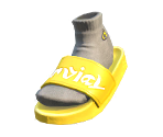 Yellow FishFry Sandals - Splatoon 2