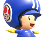 Toad (Pit Crew) - Mario Kart 8