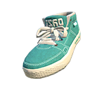 Suede Marine Lace-Ups - Splatoon 2