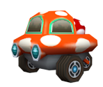 Mushroom Car - Mario Kart: Double Dash!!