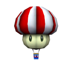 Mushroom Hot Air Balloon - Mario Kart: Double Dash!!