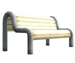 Modern Bench - Animal Crossing: New Leaf