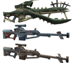 Sharla's Weapons - Xenoblade Chronicles