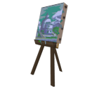 Easel - Mega Man Legends