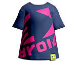 Navy Deca Logo Tee - Splatoon 2