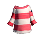 Pink Easy-Stripe Shirt - Splatoon 2