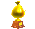 Moneybags Trophy - StreetPass Mii Plaza