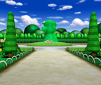 DS Peach Gardens - Mario Kart Wii