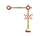 Railroad Crossing Stand - The SpongeBob SquarePants Movie