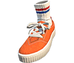 Orange Lo-Tops - Splatoon 2