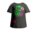 Black Urchin Rock Tee - Splatoon 2