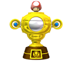 Mushroom Cup Trophy - Mario Kart Wii