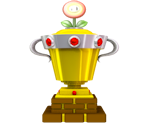 Flower Cup Trophy - Mario Kart Wii