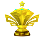 Star Cup Trophy - Mario Kart Wii
