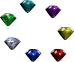 Chaos Emeralds - Shadow the Hedgehog