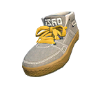 Suede Gray Lace-Ups - Splatoon 2