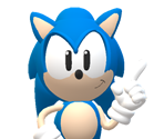 Sonic (Naoto Oshima Design) - Sonic the Hedgehog Customs