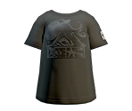 Black Velour Octoking Tee - Splatoon 2