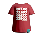 Red Vector Tee - Splatoon 2