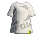 White Deca Logo Tee - Splatoon 2