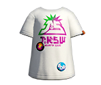 White Urchin Rock Tee - Splatoon 2