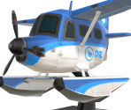 DAL Model Plane - Animal Crossing: New Horizons