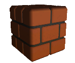 Brick Block - Super Mario Party