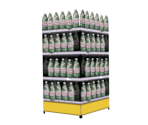 Circular Soda Shelf - Night of the Consumers