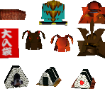 General Store Items - Mystical Ninja Starring Goemon