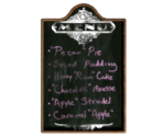 Menu Blackboard - BioShock 2