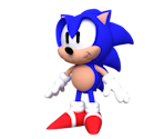 Sonic (90's American Render Recreation) - Sonic the Hedgehog Customs