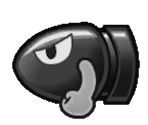 Bullet Bill - Paper Mario: The Thousand-Year Door