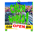 Chum World Promotional Sign - SpongeBob SquarePants: Revenge of the Flying Dutchman
