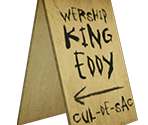 "Wership King Eddy" Sign - Cartoon Network Universe: FusionFall