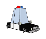 Police Car - The Powerpuff Girls: Relish Rampage