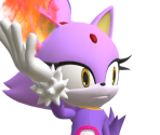 Blaze the Cat Trophy - Super Smash Bros. for Nintendo 3DS