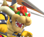 Bowser + Standard Kart Trophy - Super Smash Bros. for Nintendo 3DS
