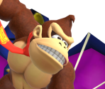 Donkey Kong + Barrel Train Trophy - Super Smash Bros. for Nintendo 3DS