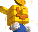 Mario (Gold Block) Trophy - Super Smash Bros. for Nintendo 3DS