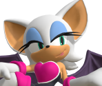 Rouge the Bat Trophy - Super Smash Bros. for Nintendo 3DS