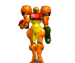 Samus Unmasked Trophy - Super Smash Bros. Melee