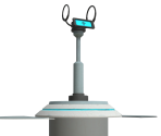 Portal Gun Pedestal - Portal