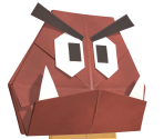 Origami Goomba - Paper Mario: The Origami King