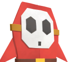 Origami Shy Guy - Paper Mario: The Origami King