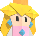 Origami Peach - Paper Mario: The Origami King