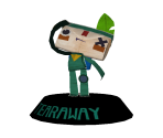 Tearaway Statue - PlayStation Home