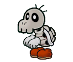 Dry Bones - Paper Mario: The Thousand-Year Door