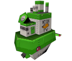 KTOX TV Blimp - Mega Man Legends