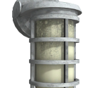 Caged Light Fixture - Portal 2
