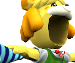 Isabelle Outfit - Super Smash Bros. for Nintendo 3DS